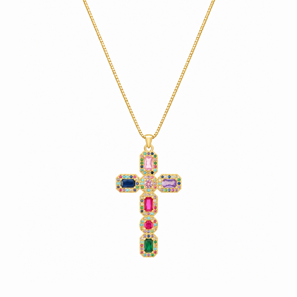 Collier croix