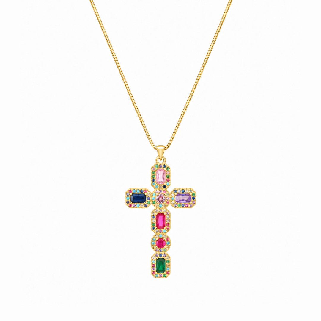 Collier croix