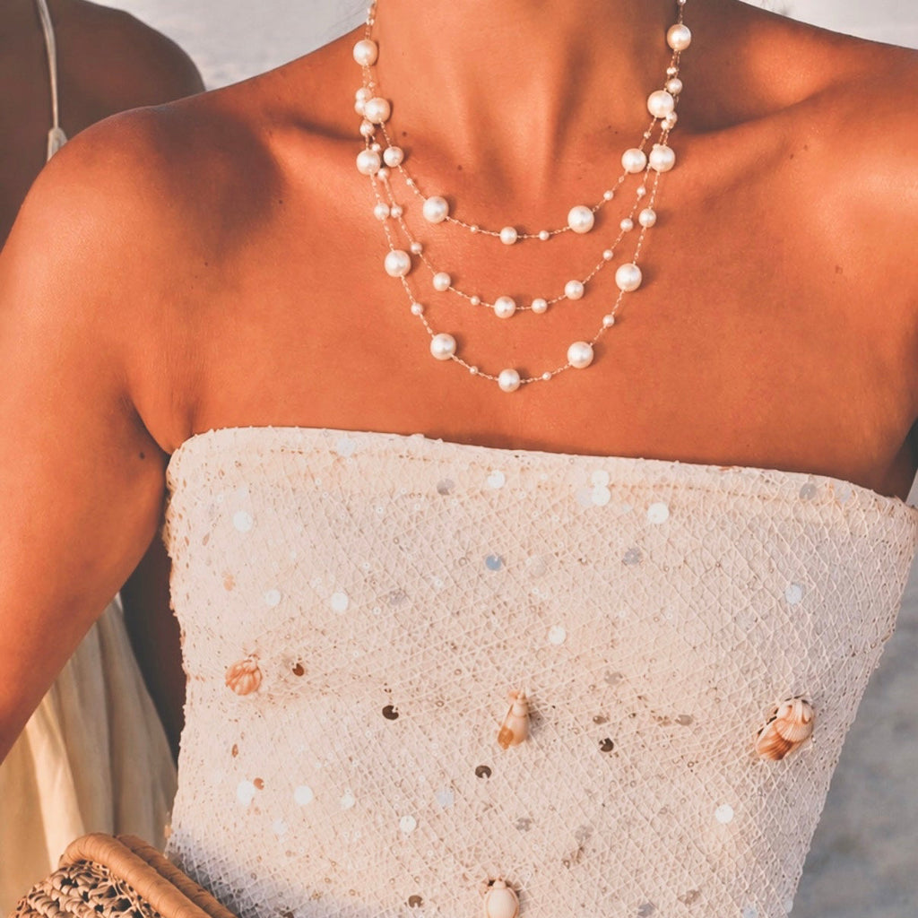 Collier perles