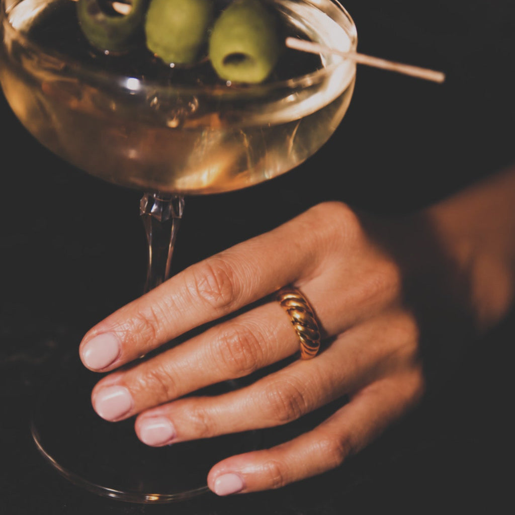 Bague tressée