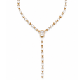 Collier pendentif zircons