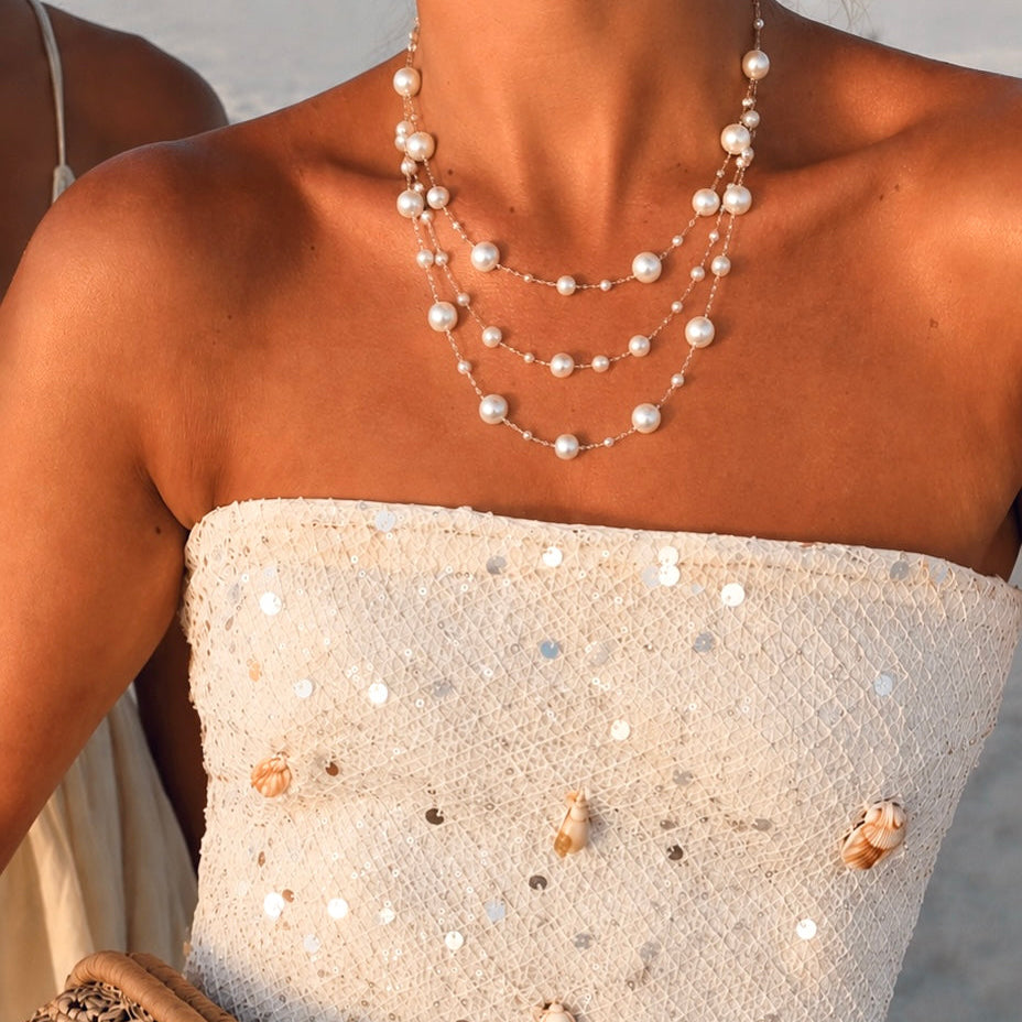 Collier perles